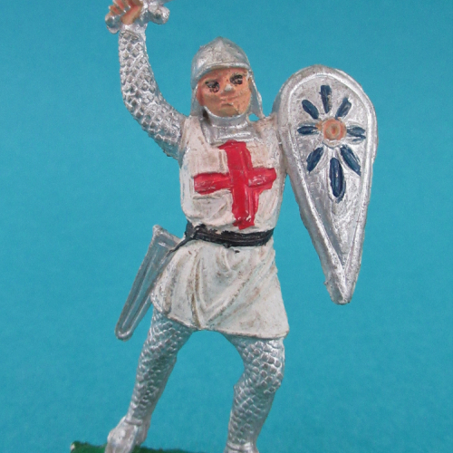 01. Chevalier avec épée et bouclier.