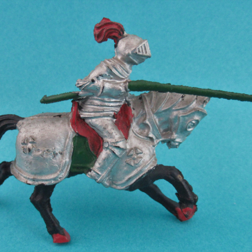 Cavalier jouteur - 60 mm.