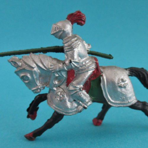 Cavalier jouteur - 60 mm.