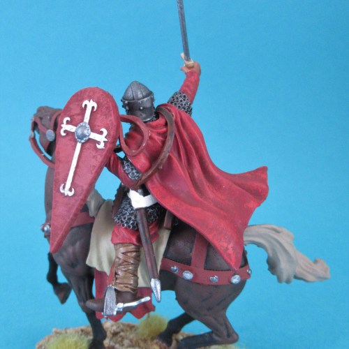 Exemple cavalier espagnol avec épée peint.