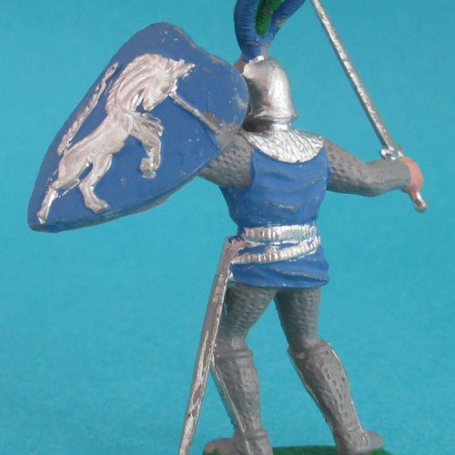 KN21 Chevalier avec épée et bouclier Licorne.