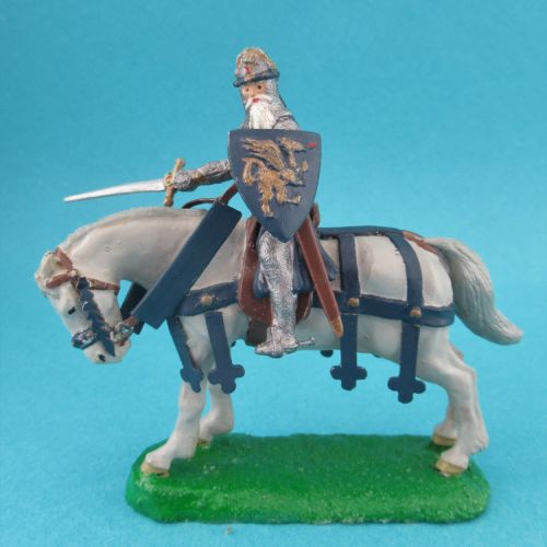 MED C-064 le roi Arthur à cheval.
