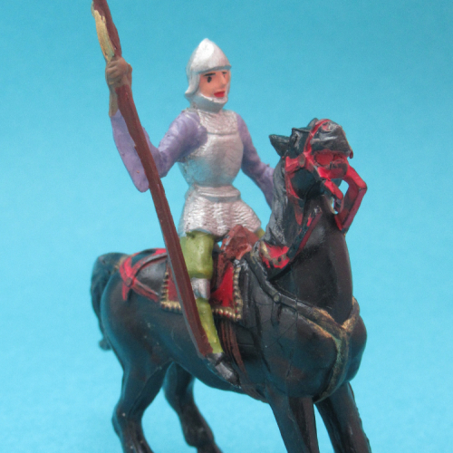 367 Chevalier avec épée et fanion (cheval Nr 180).