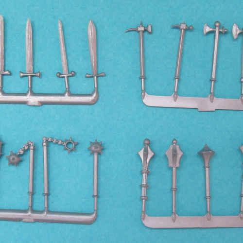 Les 20 armes différentes.