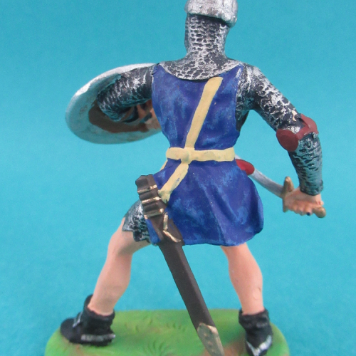 50912  Prince Vaillant au combat avec épée et bouclier.