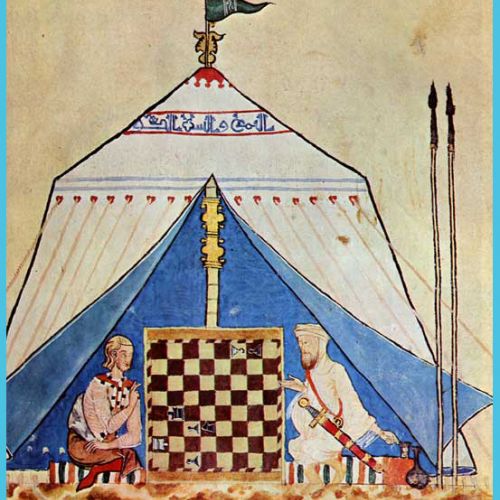 Introduction du jeu d'échec en Europe par les arabes.