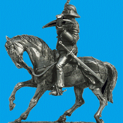 M108 Arbalétrier suisse à cheval (1460-1495).