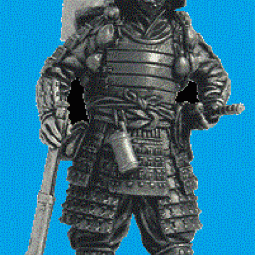 M120 Samouraï avec arquebuse (XVI ième siècle).