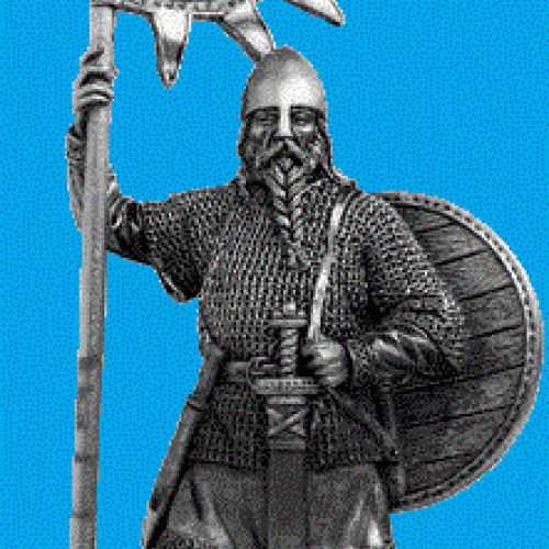 M216 Viking avec bannière (IX ième - X ième siècle).