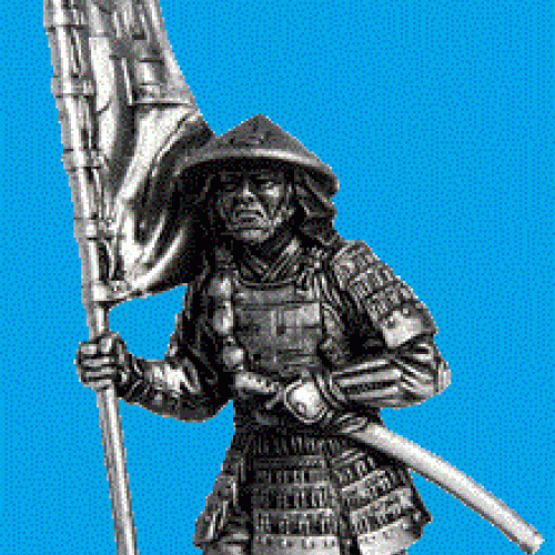 M227 Ashigaru porte-drapeau (fin XVI ième - début XVII ième siècle).