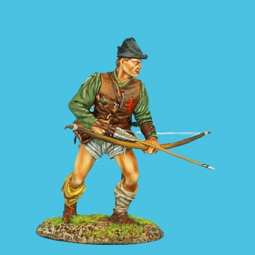 MED024 Archer déculotté, prêt au tir.