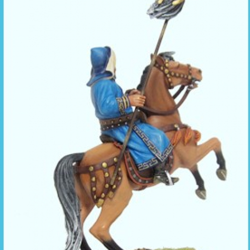 MGL6007 Cavalier étendard Genghis Khan.