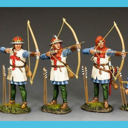 MK-S06    Set d'archers anglais combinés.