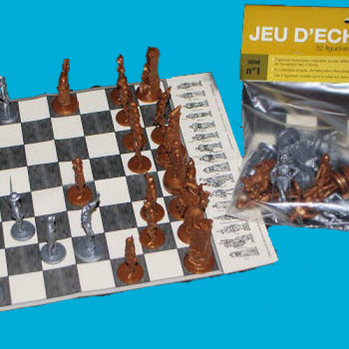 Le jeu d'échecs de la société Effigies.