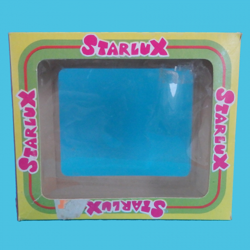 Différentes couleurs ont été utilisées pour cette boîte.