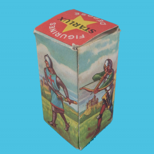 Boîte décorée sur les quatres faces de 1958 à +/- 1960.