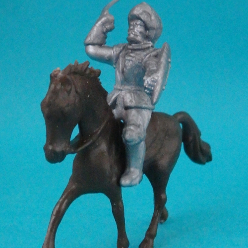 MAN10 Cavalier avec épée épée et bouclier brandis (version PRB).