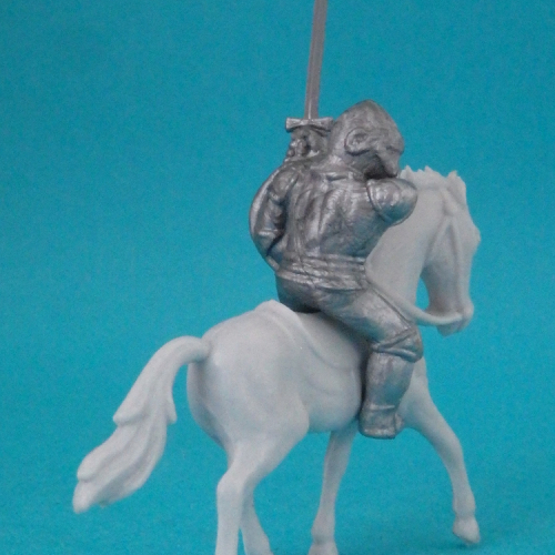 MAN12 Cavalier avec épée et bouclier rond (version PRB).