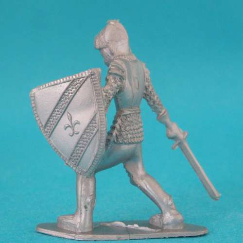 MX03 Chevalier épée baissée et écu.