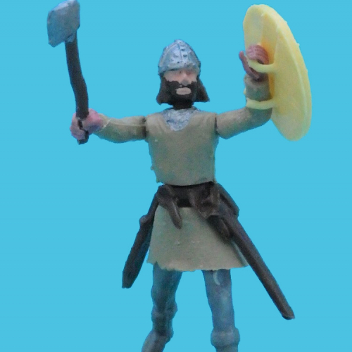 Viking avec hache.