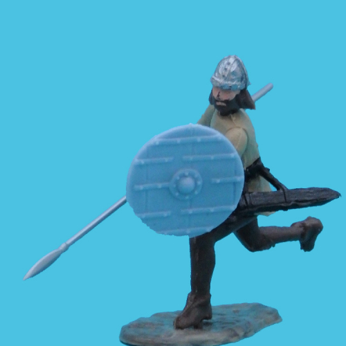 Viking avec lance.