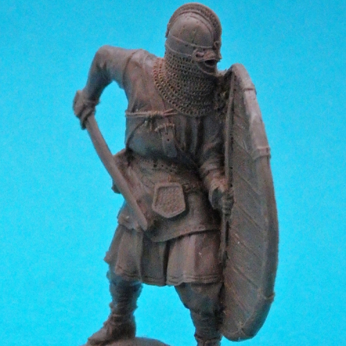 PRPL - 024  Viking avec épée et bouclier.