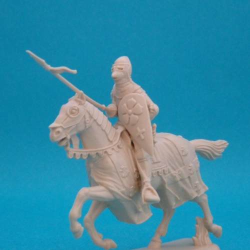 6. Chevalier à cheval avec lance.