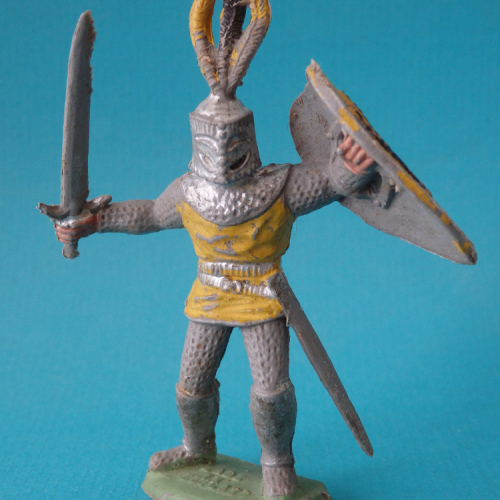 KN21 Chevalier avec épée et bouclier Licorne.