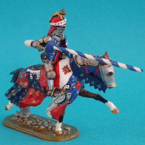 HK18 Le roi Richard III à cheval.
