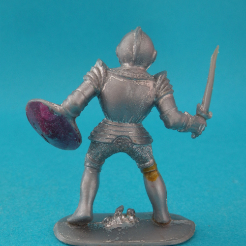 JH01  Chevalier avec épée et bouclier.