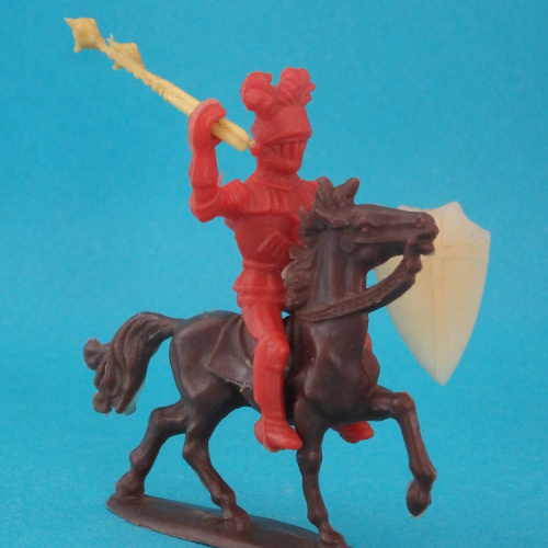 MAN16 Cavalier avec deux armes séparables, casque à deux plumets.