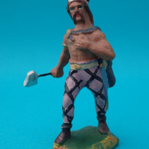 1/16 Ambiorix, Chef des Eburons, réplique de la statue sise dans la ville de Tongres (Belgique).