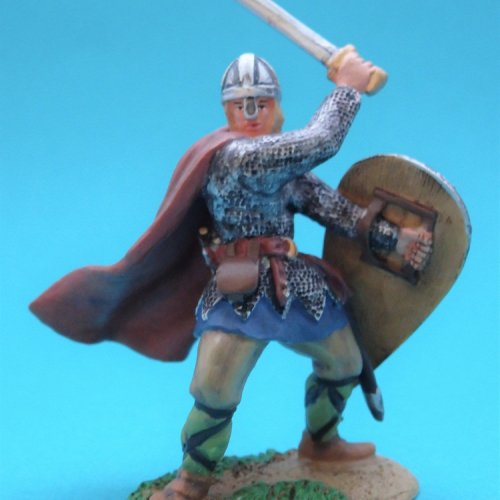 VIK011 Normands, Croisés avec cape (2/3 figurines).