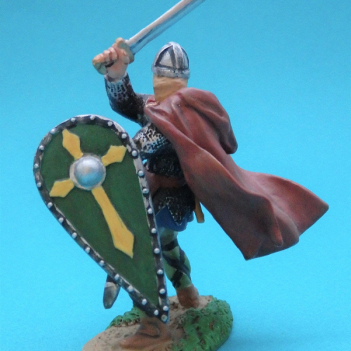 VIK011 Normands, Croisés avec cape (2/3 figurines).