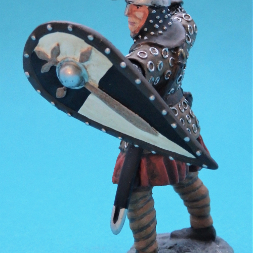 VIK002  Normands attaquant (1/3 figurines).