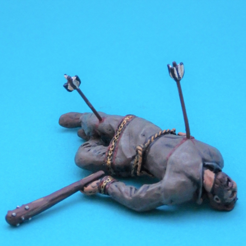 VA018 Victimes saxons morts (1/2 figurines).