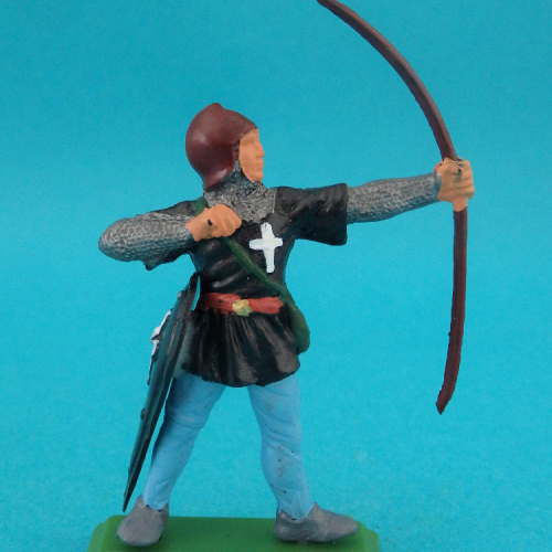 DSGLWC13/7 Archers en tenue de différentes couleurs 1/6.