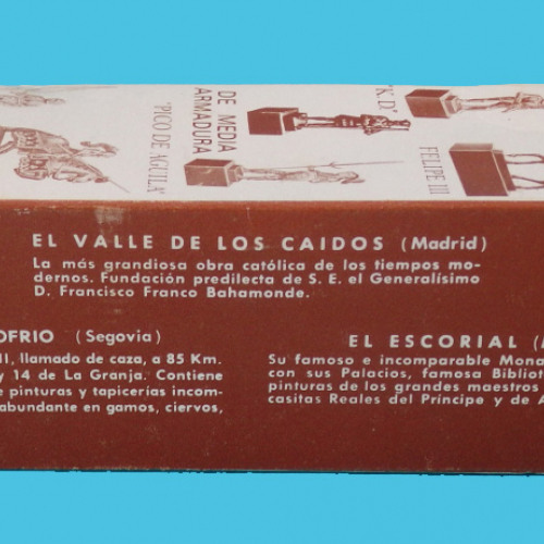 Exemple 2 de boîte - sur les deux côtés, les références de musées en Espagne.