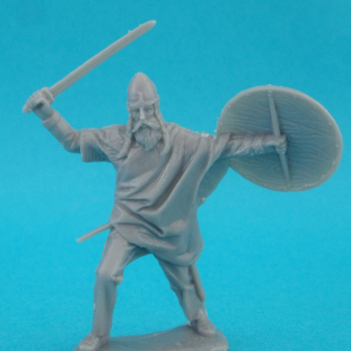 1. Viking avec épée et bouclier.