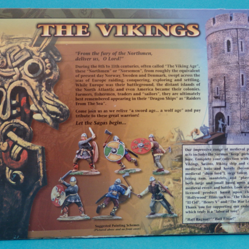 Verso de la boîte Vikings.