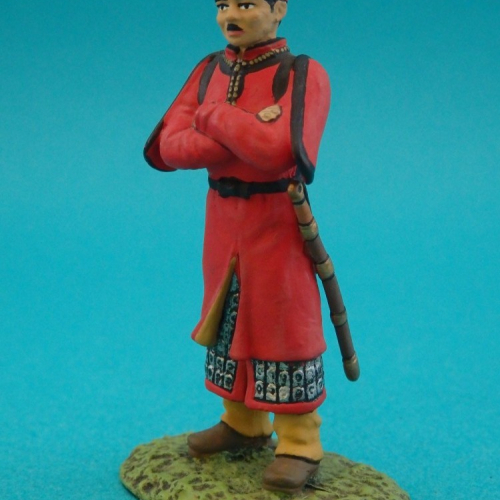 2. Homme d’armes chinois, VI siècle.