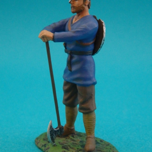 7. Homme à pied saxon, IX siècle.