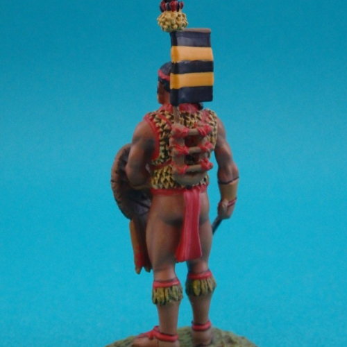 58. Guerrier aztèque, XV siècle.