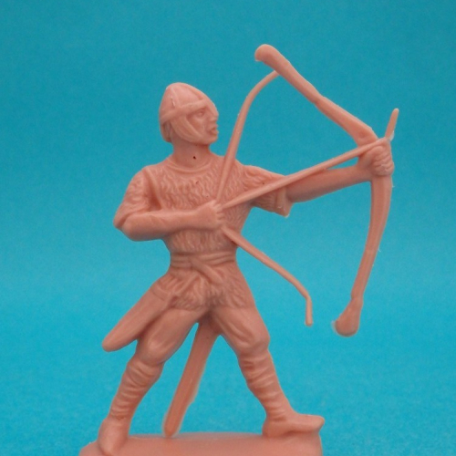 5. Archer non peint en plastique souple.