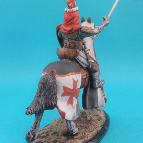 14 Chevalier teutonique à cheval.