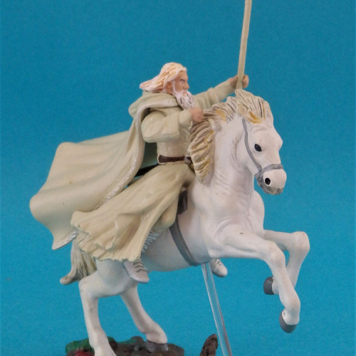 Gandalf on Shadowfax.