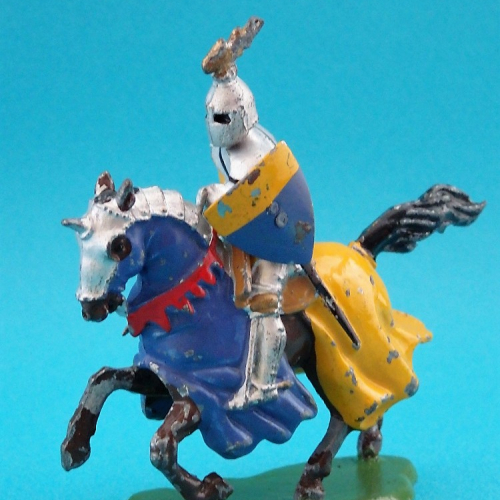 Nr 1660/9493 Chevalier à cheval avec épée.