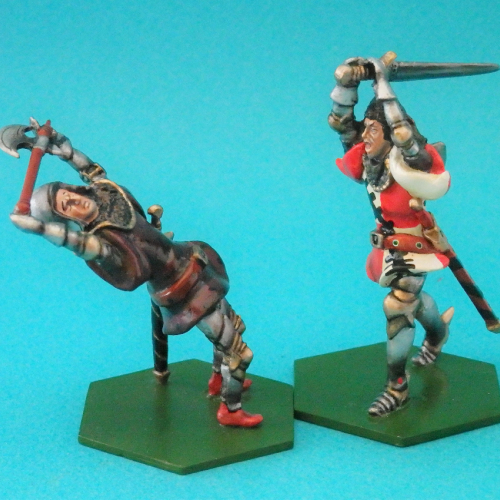 TF2002 Sir Nele Loring au combat (2 figurines).