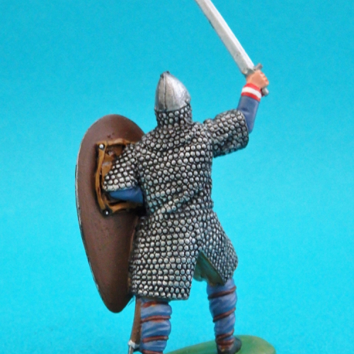 02. Normand avec épée et bouclier.