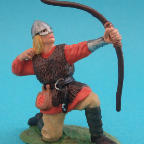 16. Archer viking à genoux.